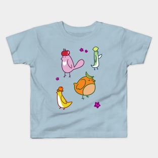 Fruit Birds Kids T-Shirt